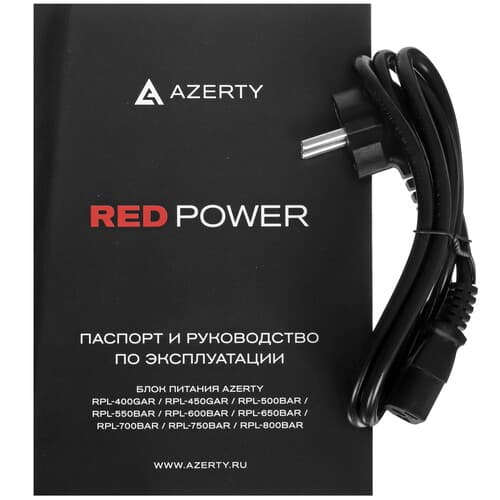 Блок питания Azerty RPL-450GAR  черный thumb 6