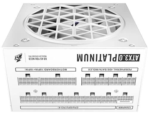 Блок питания 1STPLAYER NGDP Platinum 1000W White [HA-1000BA3-WH] белый thumb 4