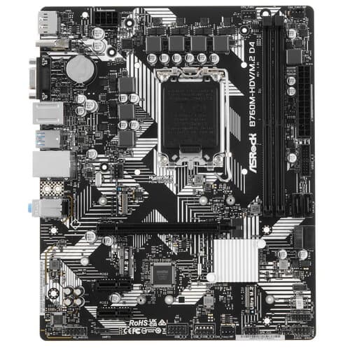 Материнская плата ASRock B760M-HDV/M.2 D4 thumb 1