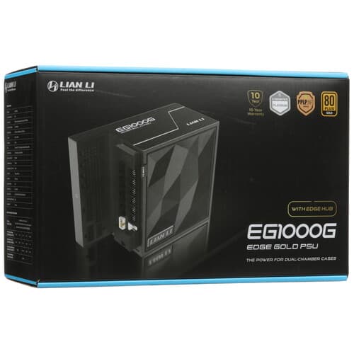 Блок питания LIAN LI EDGE GOLD 1000W [G9P.EG1000G.BH00.RU] черный thumb 12