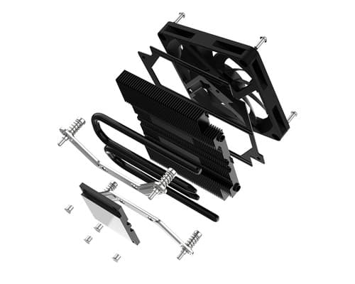 ID-Cooling Кулер для процессора ID-COOLING IS-23i BLACK  черный, фото 8