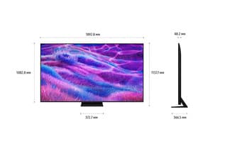 Samsung 100" (253 см) Телевизор Samsung QE100QN80FUXRU черный, фото 7