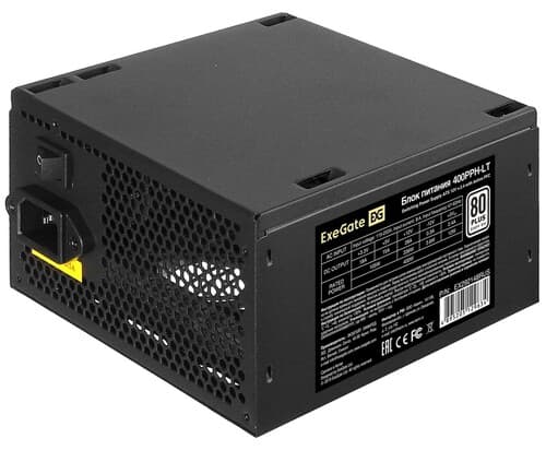 Блок питания ExeGate 400PPH-LT-OEM [EX292148RUS-OEM-S] черный thumb 8