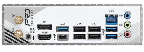 Материнская плата ASRock B850M Pro RS WiFi White thumb 15