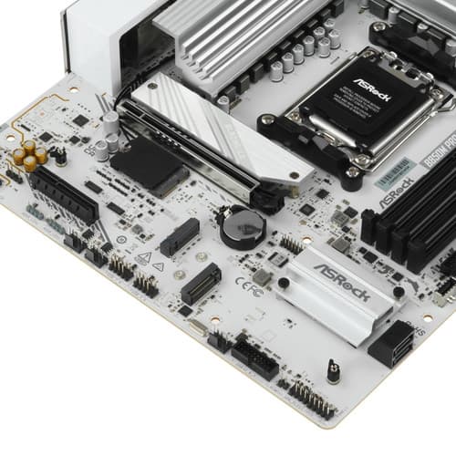 Материнская плата ASRock B850M Pro RS WiFi White thumb 5