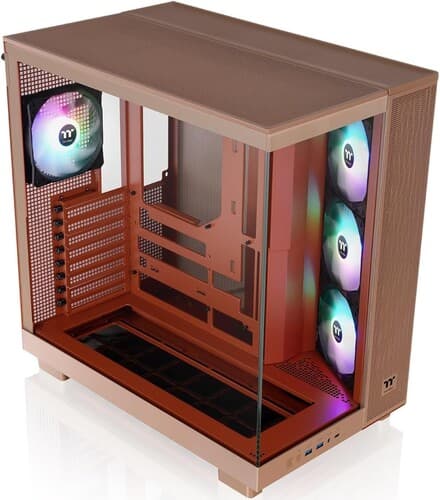 Корпус Thermaltake View 380 XL TG ARGB Gravel Sand [CA-11E-00MGWN-00] коричневый thumb 1