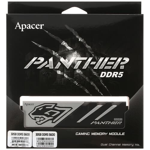 Apacer Оперативная память Apacer Panther [AH5U32G56C5227BAA-2] 32 ГБ, фото 4