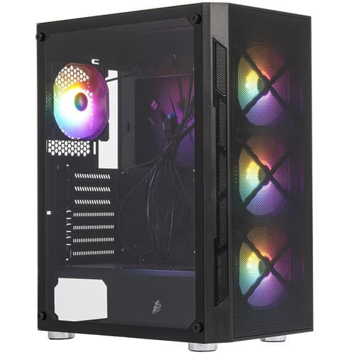 Корпус 1STPLAYER FIREBASE XP [XP-BK-4F1] черный thumb 1