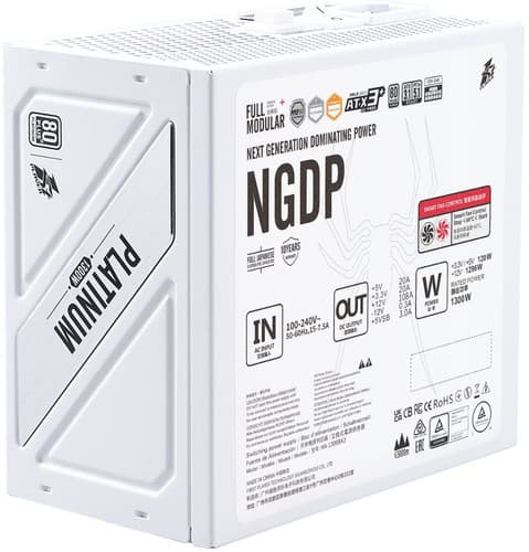 Блок питания 1STPLAYER NGDP PLATINUM [HA-1300BA3-WH] белый thumb 7