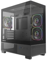 Корпус Powercase Vision Micro S3B [CVMMSB-A3] черный