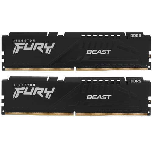 Kingston FURY Оперативная память Kingston FURY Beast Black [KF556C40BBK2-64] 64 ГБ
