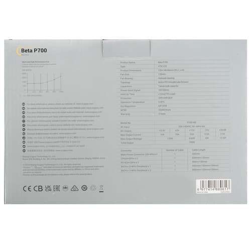 Блок питания Ocypus Beta P700 [Beta-P700-N1HDBK024X-EU] черный thumb 6