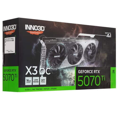 Inno3D Видеокарта INNO3D GeForce RTX 5070 Ti X3 OC [N507T3-16D7X-176068N], фото 9