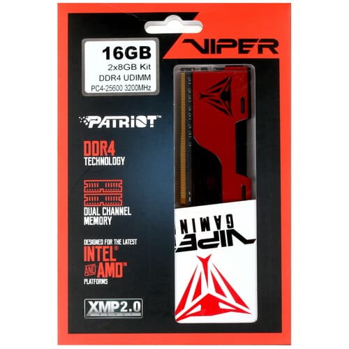 Patriot Memory Оперативная память Patriot Viper Elite II [PVE2416G320C8K] 16 ГБ, фото 4