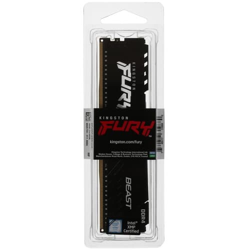 Kingston FURY Оперативная память Kingston FURY Beast Black [KF432C16BB1/16] 16 ГБ, фото 3
