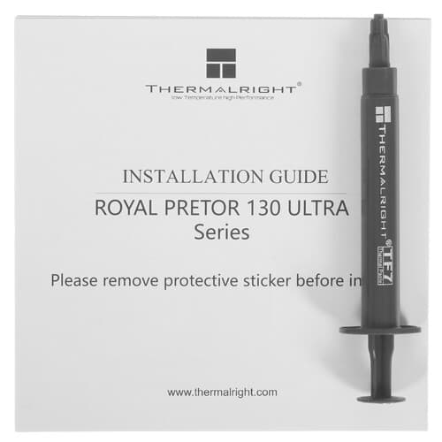 Thermalright Кулер для процессора Thermalright Royal Pretor 130 Ultra BLACK  черный, фото 9