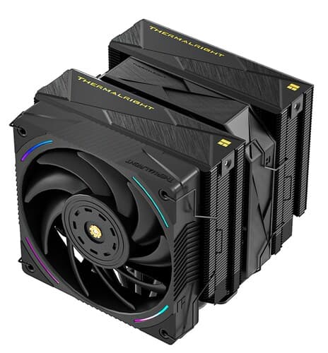 Thermalright Кулер для процессора Thermalright Royal Pretor 130 Ultra BLACK  черный, фото 13