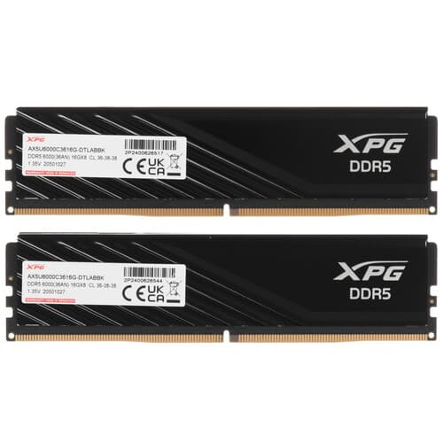 XPG (ADATA) Оперативная память ADATA XPG Lancer Blade [AX5U6000C3616G-DTLABBK] 32 ГБ, фото 2