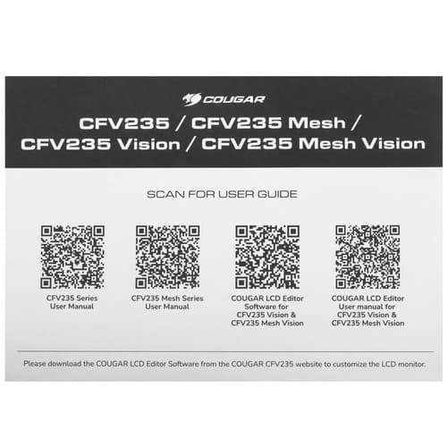 Корпус Cougar CFV235 Mesh Vision [CGR-2DA4B-MV] черный thumb 15