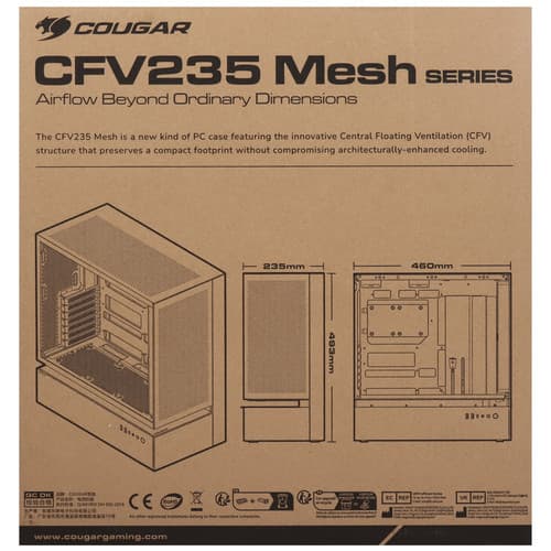 Корпус Cougar CFV235 Mesh Vision [CGR-2DA4B-MV] черный thumb 16