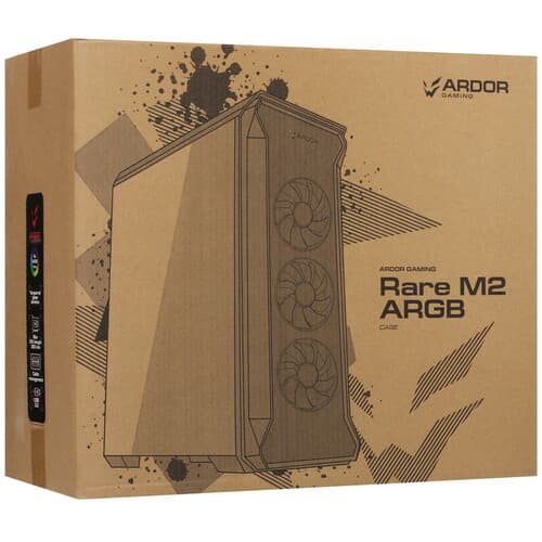 Корпус ARDOR GAMING Rare M2 ARGB  черный thumb 15