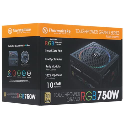 Блок питания Thermaltake Toughpower Grand RGB 750W [PS-TPG-0750FPCGEU-R] черный thumb 9