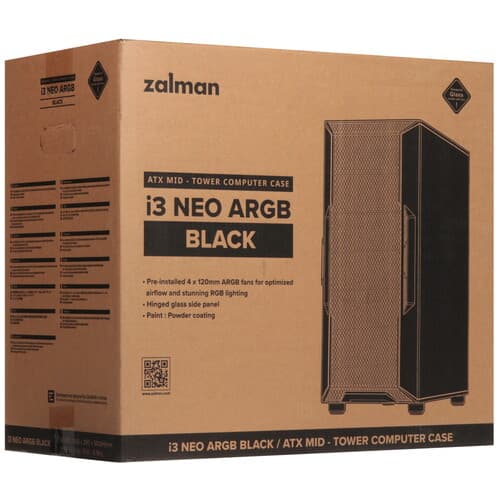 Корпус ZALMAN i3 NEO ARGB [I3 NEO ARGB Black] черный thumb 17