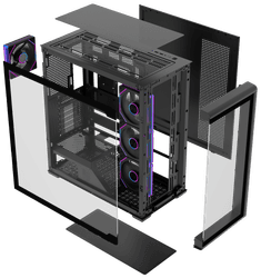 Корпус Iron Pride INVADER Q9S  черный thumb 2