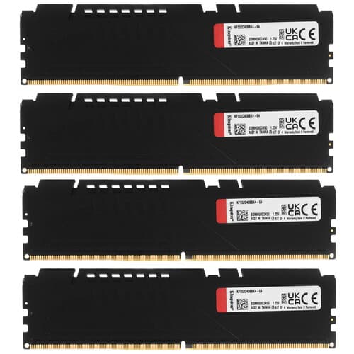 Kingston Оперативная память Kingston FURY Beast Black [KF552C40BBK4-64] 64 ГБ, фото 2