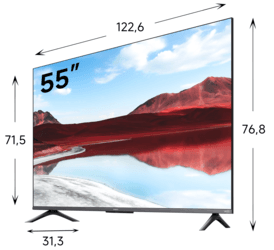 Xiaomi 55" (140 см) Телевизор Xiaomi TV A Pro 55 2025 черный, фото 13