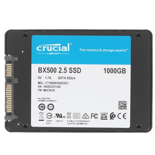 Crucial 1000 ГБ 2.5" SATA накопитель Crucial BX500 [CT1000BX500SSD1], фото 2