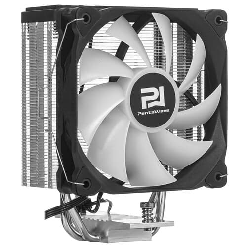 PentaWave Кулер для процессора PentaWave PC-Z03E SRB ARGB V2 [PC-Z03ESRBARGBV2] черный, фото 3