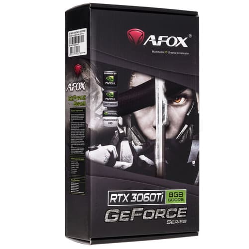 AFOX Видеокарта AFOX Geforce RTX 3060Ti GAMING [AF3060TI-8192D6H7-V6], фото 10