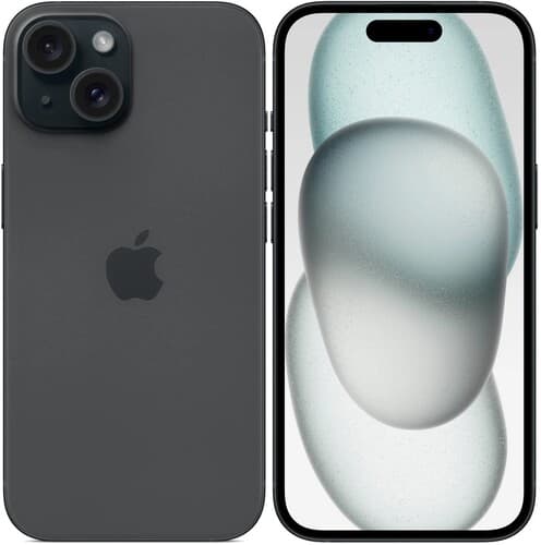 Apple 6.1" Смартфон Apple iPhone 15 256 ГБ черный