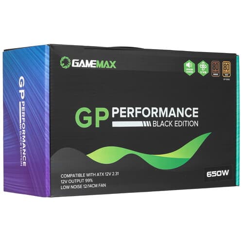 Блок питания GameMax GP-650  черный thumb 9