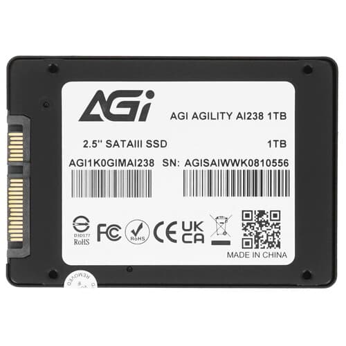 AGI 1000 ГБ 2.5" SATA накопитель AGI AI238 [AGI1K0GIMAI238], фото 2