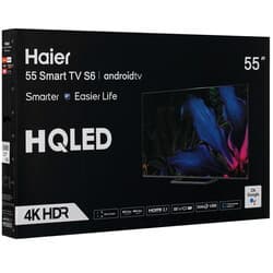 Haier 55" (139 см) Телевизор Haier 55 Smart TV S6 серый, фото 12