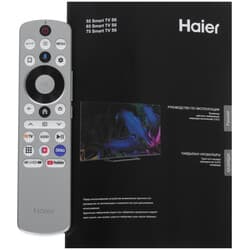 Haier 55" (139 см) Телевизор Haier 55 Smart TV S6 серый, фото 11
