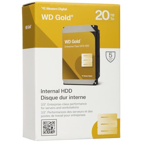20 ТБ Жесткий диск WD Gold [WD203KRYZ] thumb 6