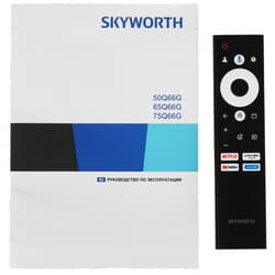 Skyworth 50" (127 см) Телевизор Skyworth 50Q66G серебристый, фото 14