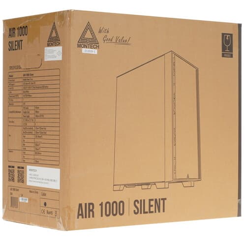 Корпус MONTECH AIR 1000 SILENT [AIR 1000 SILENT (B)] черный thumb 15