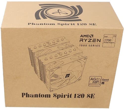 Thermalright Кулер для процессора Thermalright Phantom Spirit 120 SE  черный, фото 20