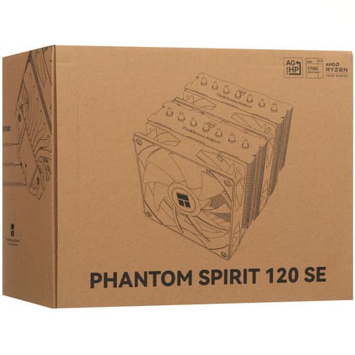 Thermalright Кулер для процессора Thermalright Phantom Spirit 120 SE  черный, фото 10