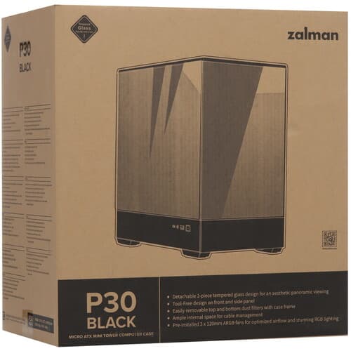 Корпус ZALMAN P30 [P30 BK] черный thumb 16