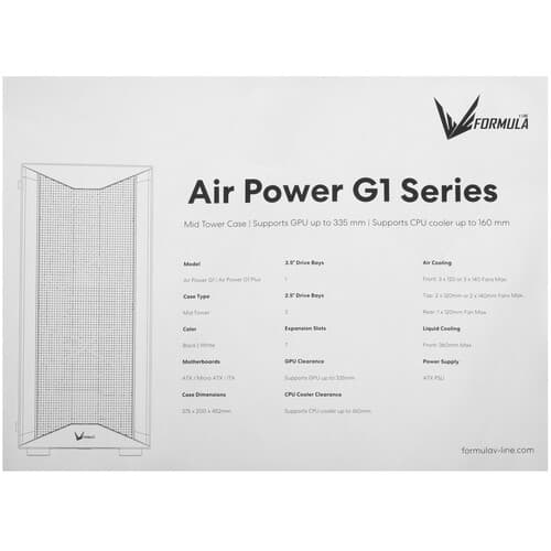 Корпус Formula V Line Air Power G1 Plus  черный thumb 14
