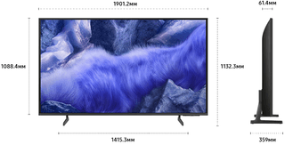 Samsung 85" (214 см) Телевизор Samsung QE85QEF1AUXRU серый, фото 6
