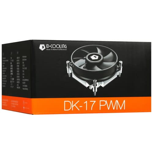 ID-Cooling Кулер для процессора ID-COOLING DK-17 PWM  черный, фото 7