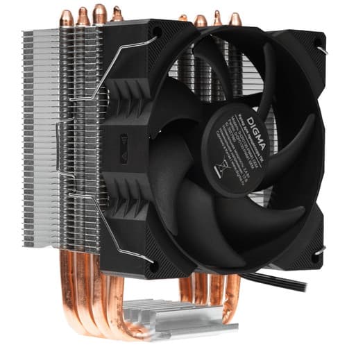 Digma Кулер для процессора Digma D-CPC130-PWM1  черный, фото 2