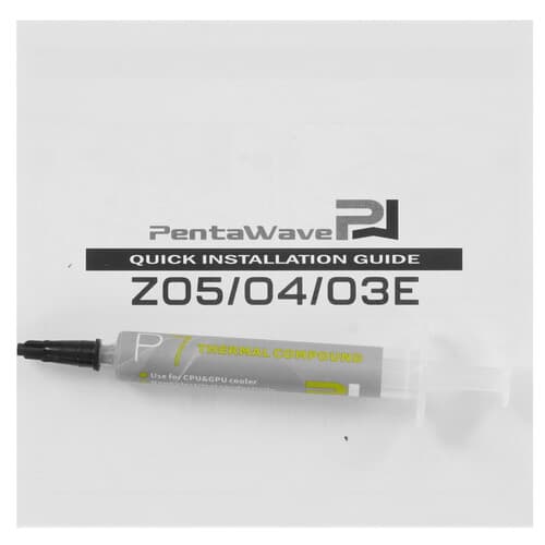 PentaWave Кулер для процессора PentaWave PC-Z04E SRB ARGB [PC-Z04ESRBARGBPWM] черный, фото 10