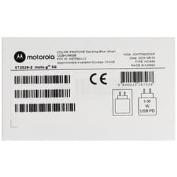 Motorola 6.72" Смартфон Motorola Moto G56 256 ГБ синий, фото 11
